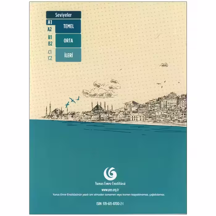 کتاب Yedi Iklim türkçe A1 اثر Ibrahim Gultekin انتشارات Yunus Emre