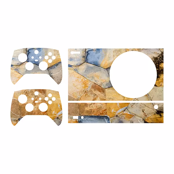 برچسب کنسول بازی ایکس باکس series s مدل marble کد58 مجموعه 4 عددی