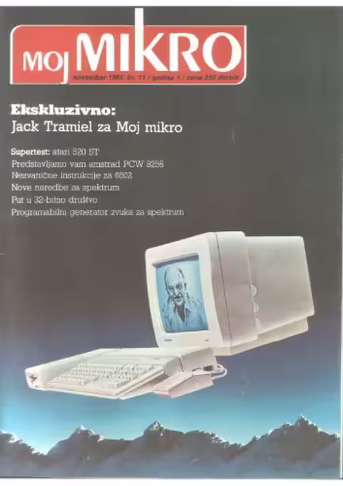 خرید و دانلود نسخه کامل کتاب Moj Mikro novembar 1985