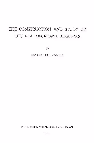 خرید و دانلود نسخه کامل کتاب The construction and study of certain important algebras