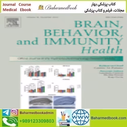 Brain Behavior &amp; Immunity Health Volume 27 to 34 2023 TRU