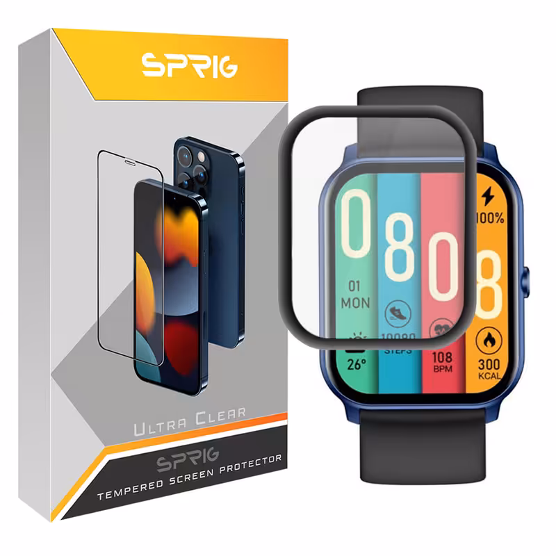محافظ صفحه نمایش نانو اسپریگ مدل SPG مناسب برای ساعت هوشمند شیائومی Kieslect KS Mini | کالا برتری