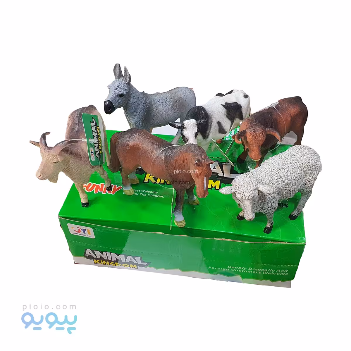 فیگور اسباب بازی حیوانات مزرعه بسته 6تایی