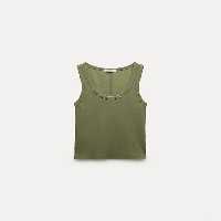 تاپ زنانه زارا RIBBED VEST TOP | تهران زارا TehranZara