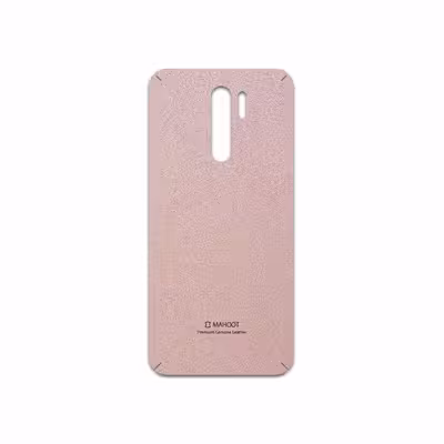 برچسب پوششی ماهوت مدل Rose Gold Leather مناسب برای گوشی موبایل شیائومی Redmi 9