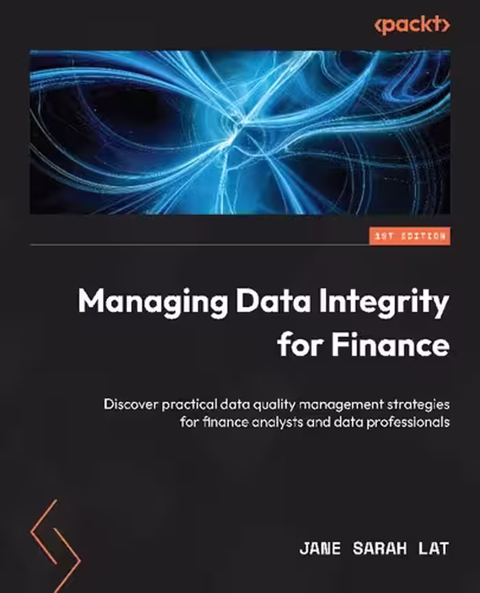 خرید و دانلود نسخه کامل کتاب Managing Data Integrity for Finance