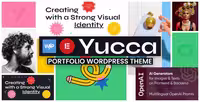 دانلود قالب نمونه کار خلاقانه Yucca برای وردپرس