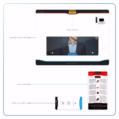 برچسب پوششی ماهوت مدل Jeff Bezos مناسب برای تبلت سامسونگ Galaxy Tab S2 9.7 2015 T815