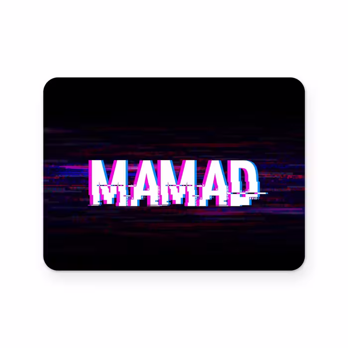 برچسب تاچ پد دسته بازی پلی استیشن 4 ونسونی طرح MAMAD