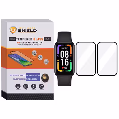 محافظ صفحه نمایش نانو آلتیمیت شیلد مدل NUL مناسب برای ساعت هوشمند شیائومی Redmi Smart Band Pro بسته دو عددی