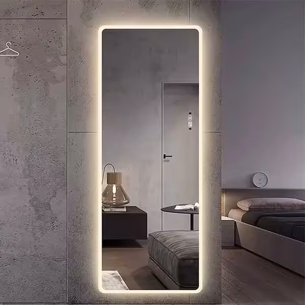 آینه قدی بک لایت الف مدل نوستالژی BA-180-90