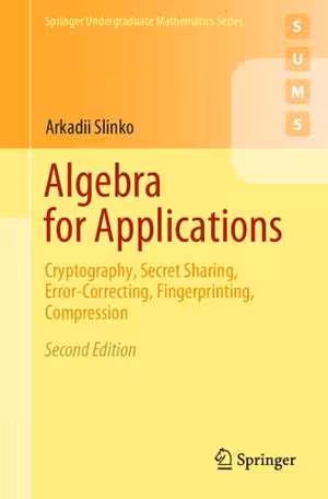 [PDF] دانلود کتاب Algebra For Applications, 2nd ed, 2020