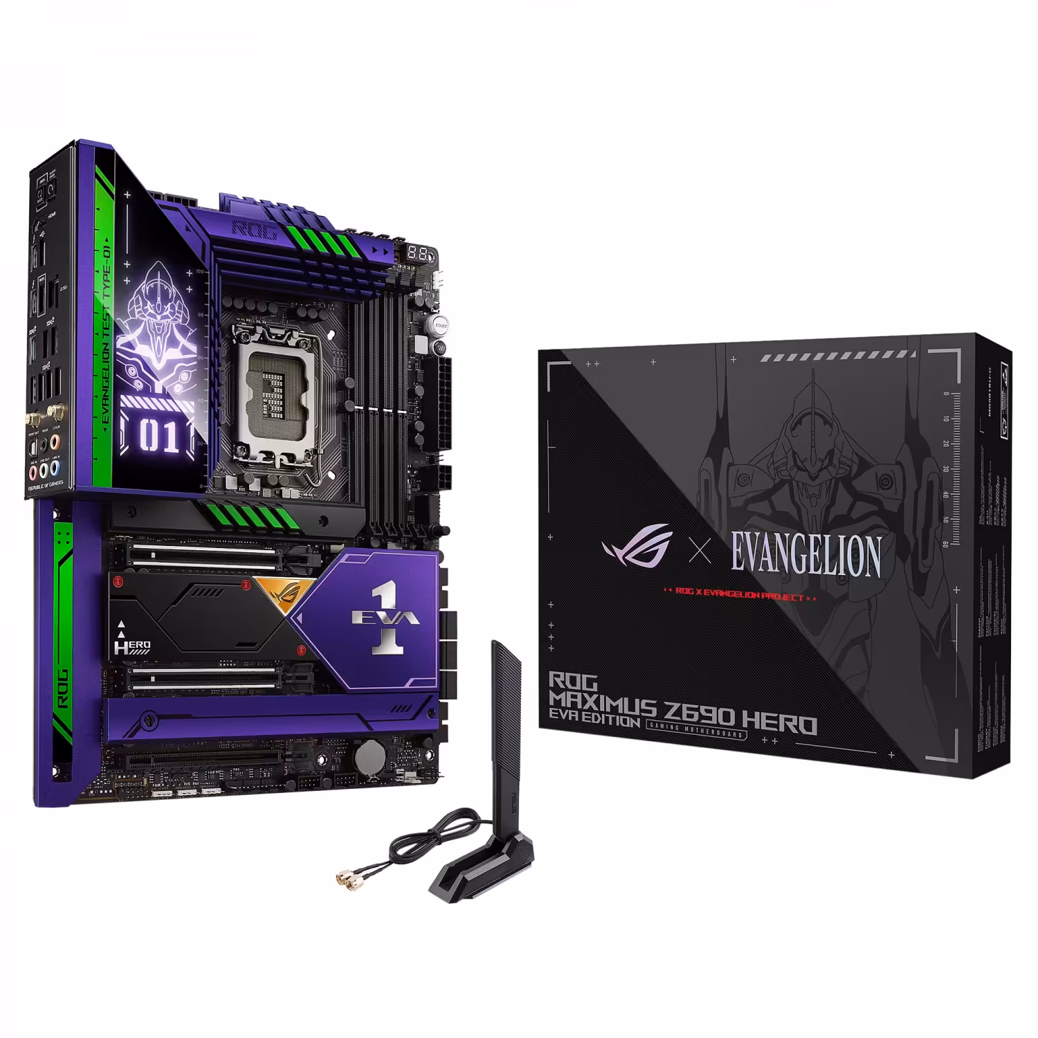 ادربرد ایسوس مدل ROG MAXIMUS Z690 HERO EVA EDITION