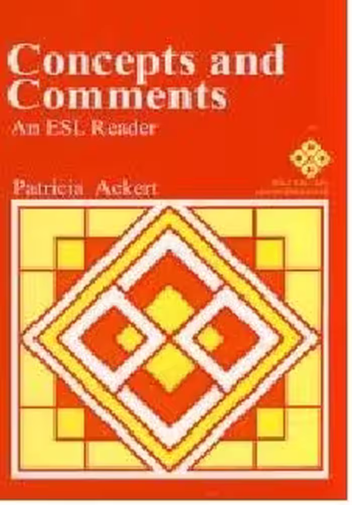 خرید و دانلود نسخه کامل کتاب Concepts and Comments: A Reader for Students of English As a Second Language - Pdf