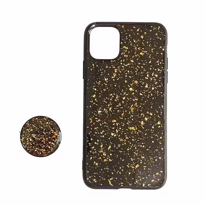 کاور طرح اکلیلی مدل LUX88  مناسب برای گوشی موبایل اپل  IPHONE 11  به همراه پاپ سوکت