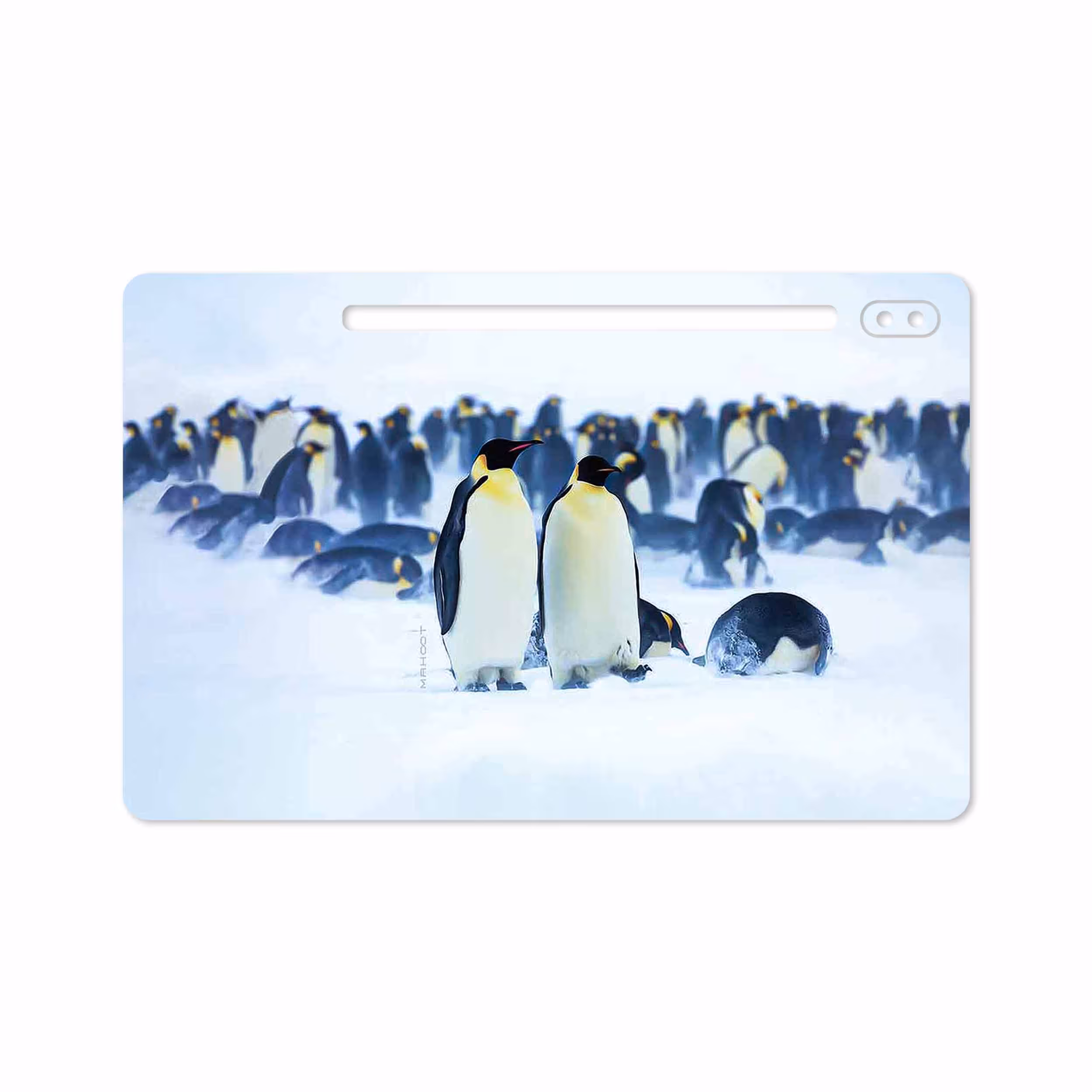 برچسب پوششی ماهوت مدل Penguin مناسب برای تبلت سامسونگ Galaxy Tab S6 2019 SM-T860