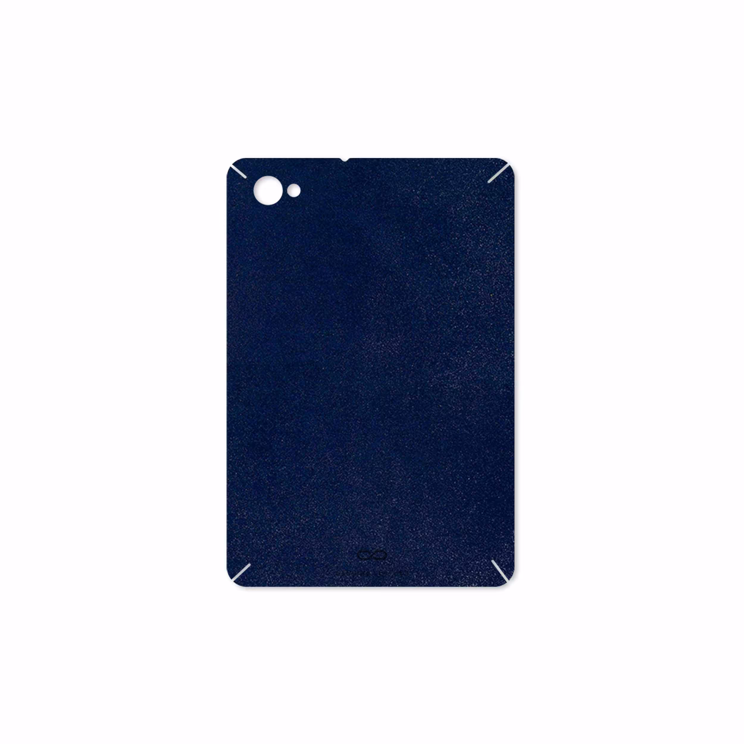 برچسب پوششی ماهوت مدل Deep-Blue-Leather مناسب برای تبلت سامسونگ Galaxy Tab 7.7 2011 P6800