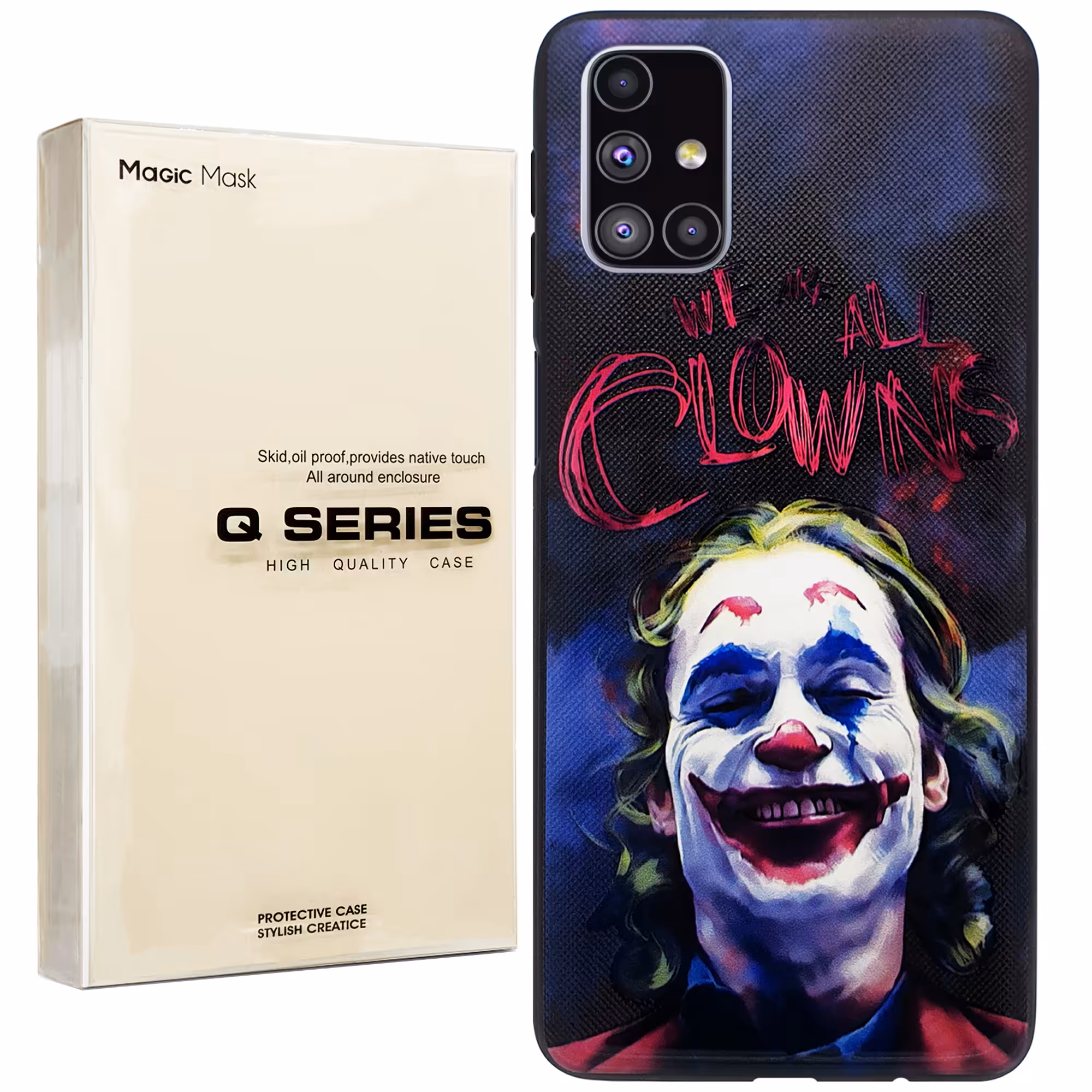 کاور مجیک مسک مدل full colour مناسب برای گوشی موبایل سامسونگ GALAXY M31S 