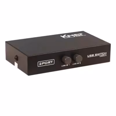 سوئیچ 2 پورت USB دستی کی نت K-S312