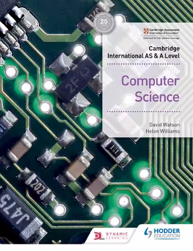 خرید و دانلود نسخه کامل کتاب Cambridge International AS and A Levels Computer Science