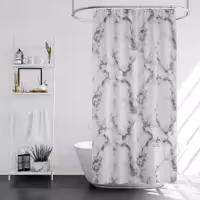 پرده حمام پیسو مدل BZ 37 سایز 180x200 سانتی متر