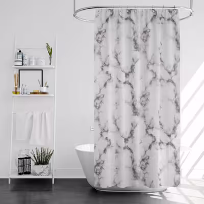 پرده حمام پیسو مدل BZ 37 سایز 180x200 سانتی متر
