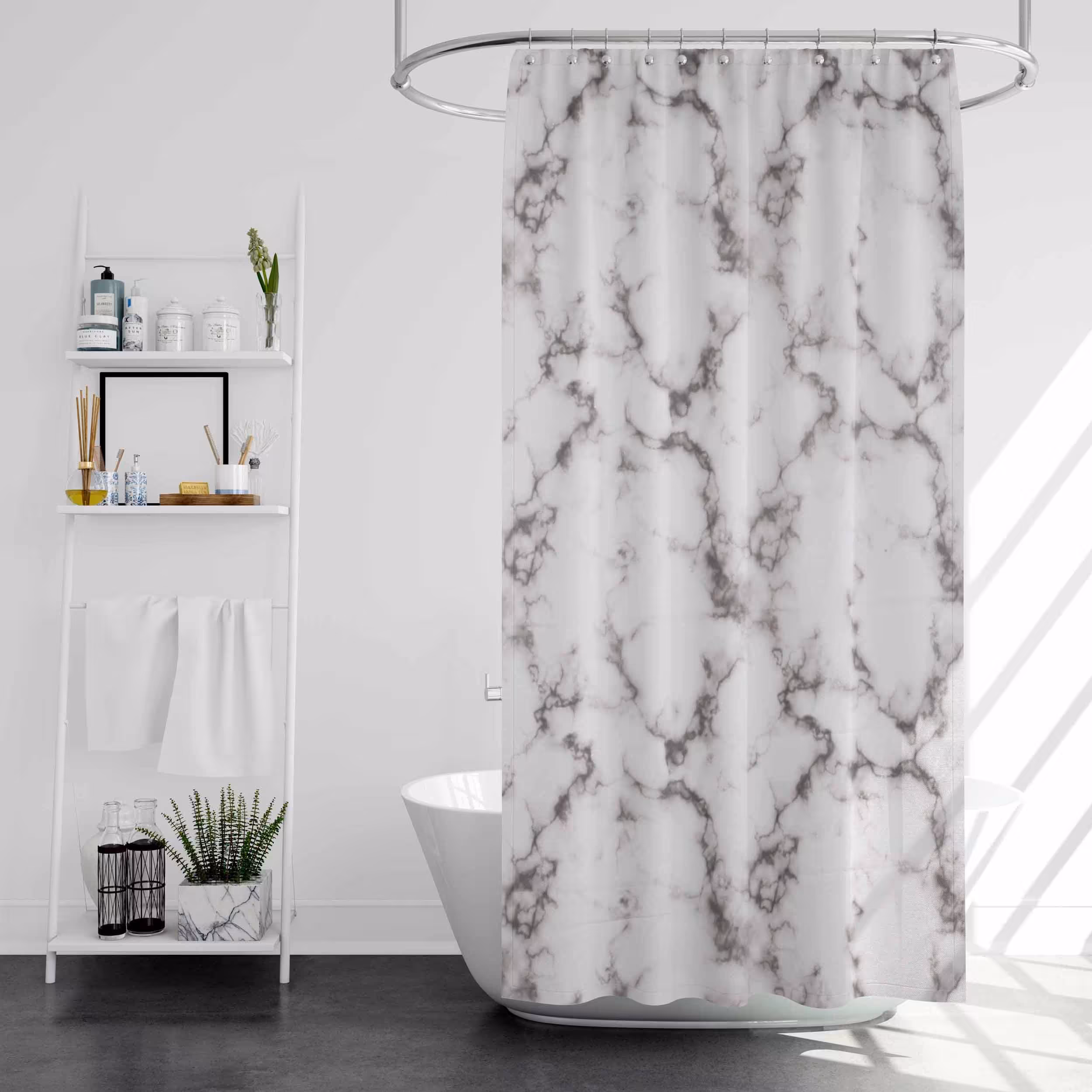 پرده حمام پیسو مدل BZ 37 سایز 180x200 سانتی متر
