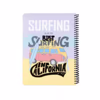 دفتر 100 برگ سم طرح surfing