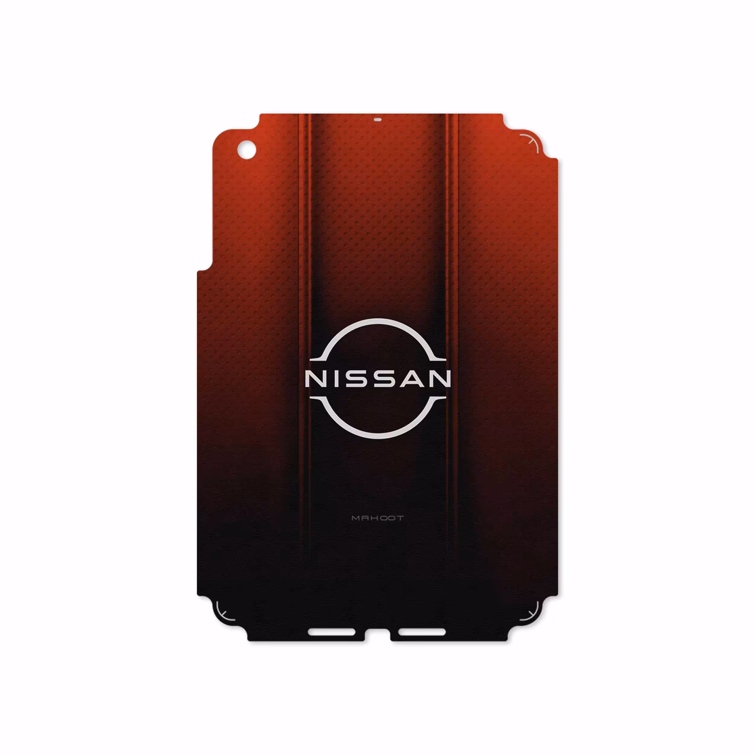 برچسب پوششی ماهوت مدل Nissan-Logo مناسب برای تبلت اپل iPad mini 2012 A1455