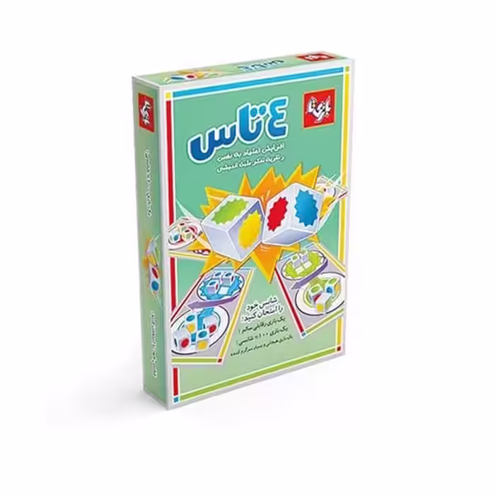 بازی فکری چهارتاس - کتاب‌فروشی کوچه کتاب