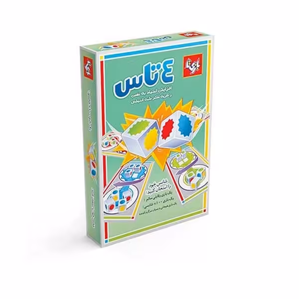 بازی فکری چهارتاس - کتاب‌فروشی کوچه کتاب