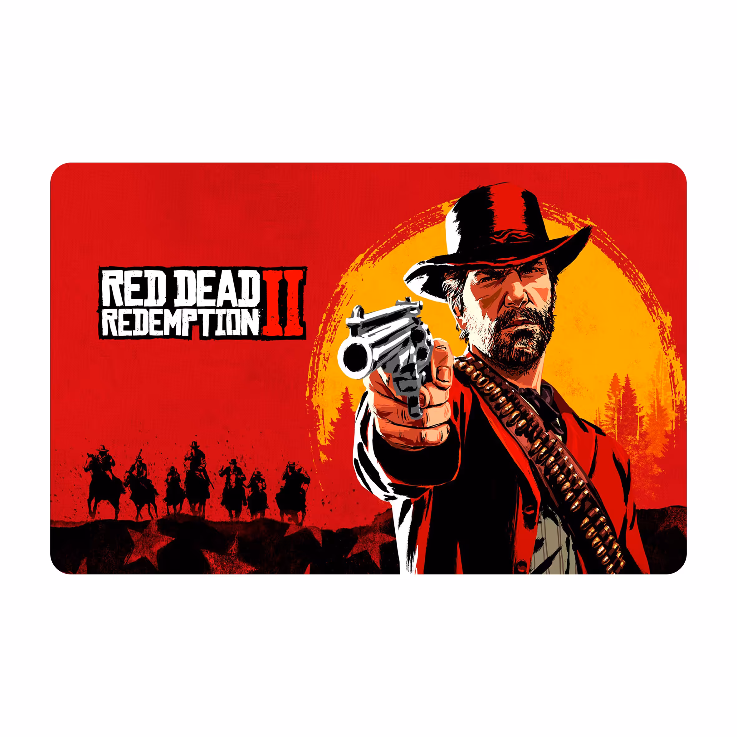 ماوس پد طرح red dead کد mpb14
