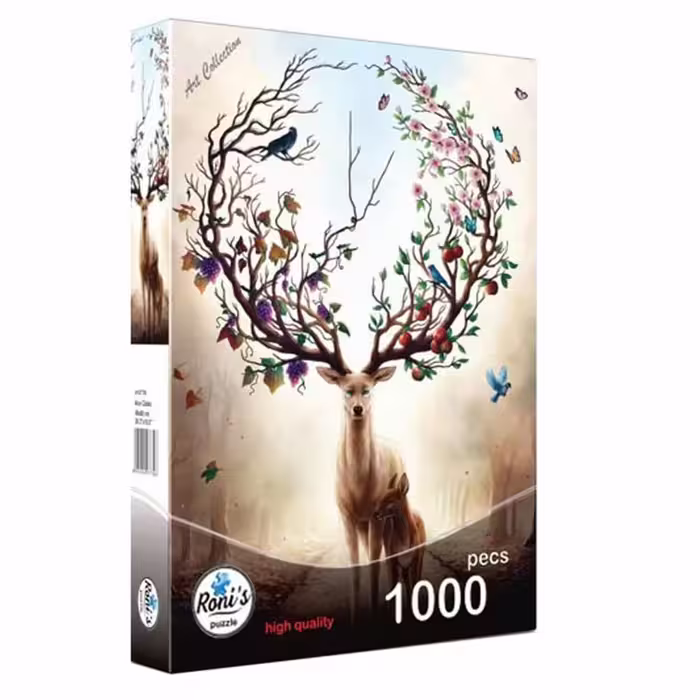 پازل 1000 تکه رونیز طرح گوزن شگفت انگیز کد 7730