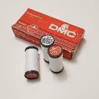 قرقره نخ خیاطی دمسه سفید (DMC)