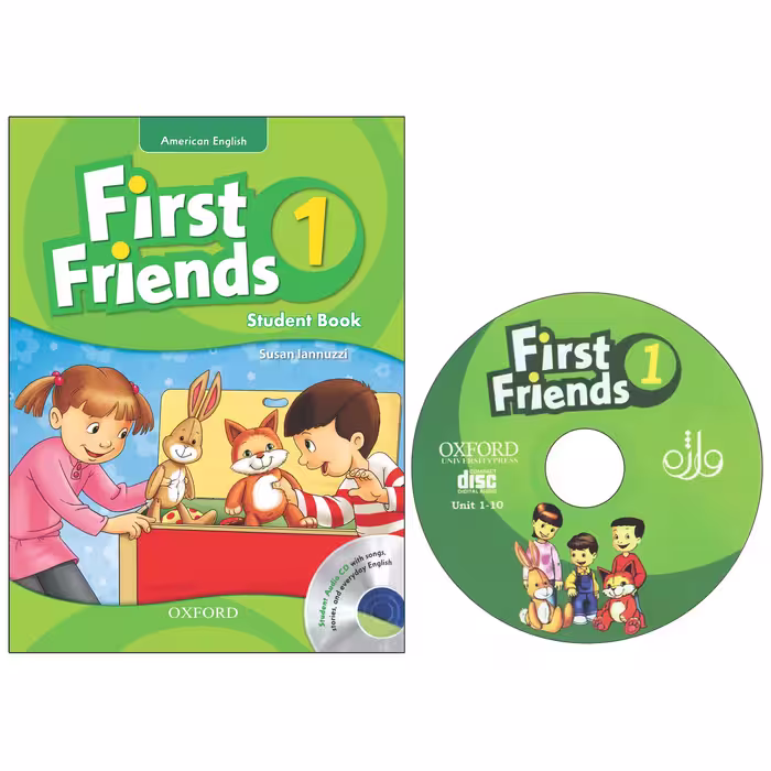 کتاب1 American English First Friends اثر Susan Lannauzzi انتشارات Oxford