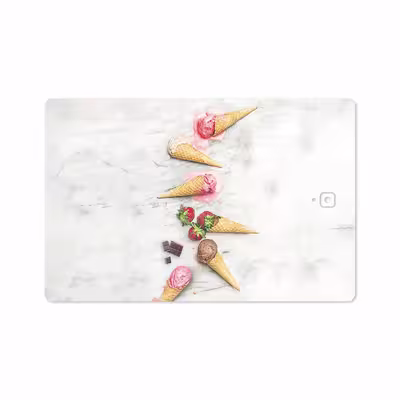 برچسب پوششی ماهوت مدل Funnel ice cream مناسب برای تبلت سامسونگ Galaxy Tab S4 10.5 2018 T830