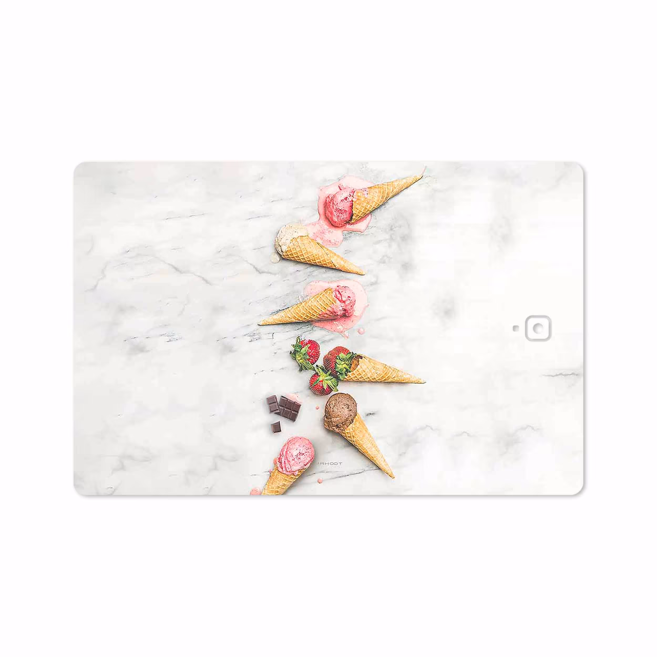 برچسب پوششی ماهوت مدل Funnel ice cream مناسب برای تبلت سامسونگ Galaxy Tab S4 10.5 2018 T830