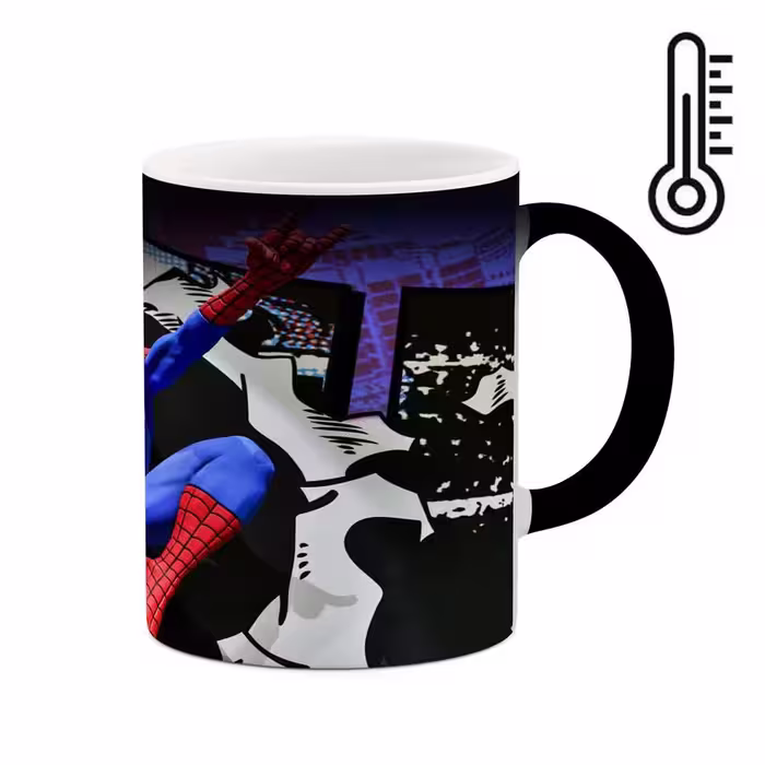 ماگ حرارتی طرح مرد عنکبوتی Spider man  مدل mgph15794