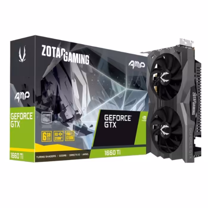کارت گرافیک زوتک GeForce GTX 1660 Ti AMP 6GB
