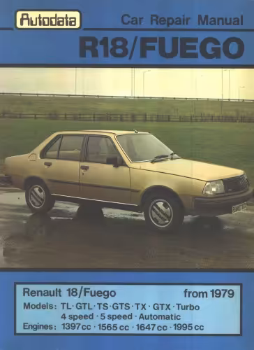 خرید و دانلود نسخه کامل کتاب Autodata R18 Fuego Car Repair Manual