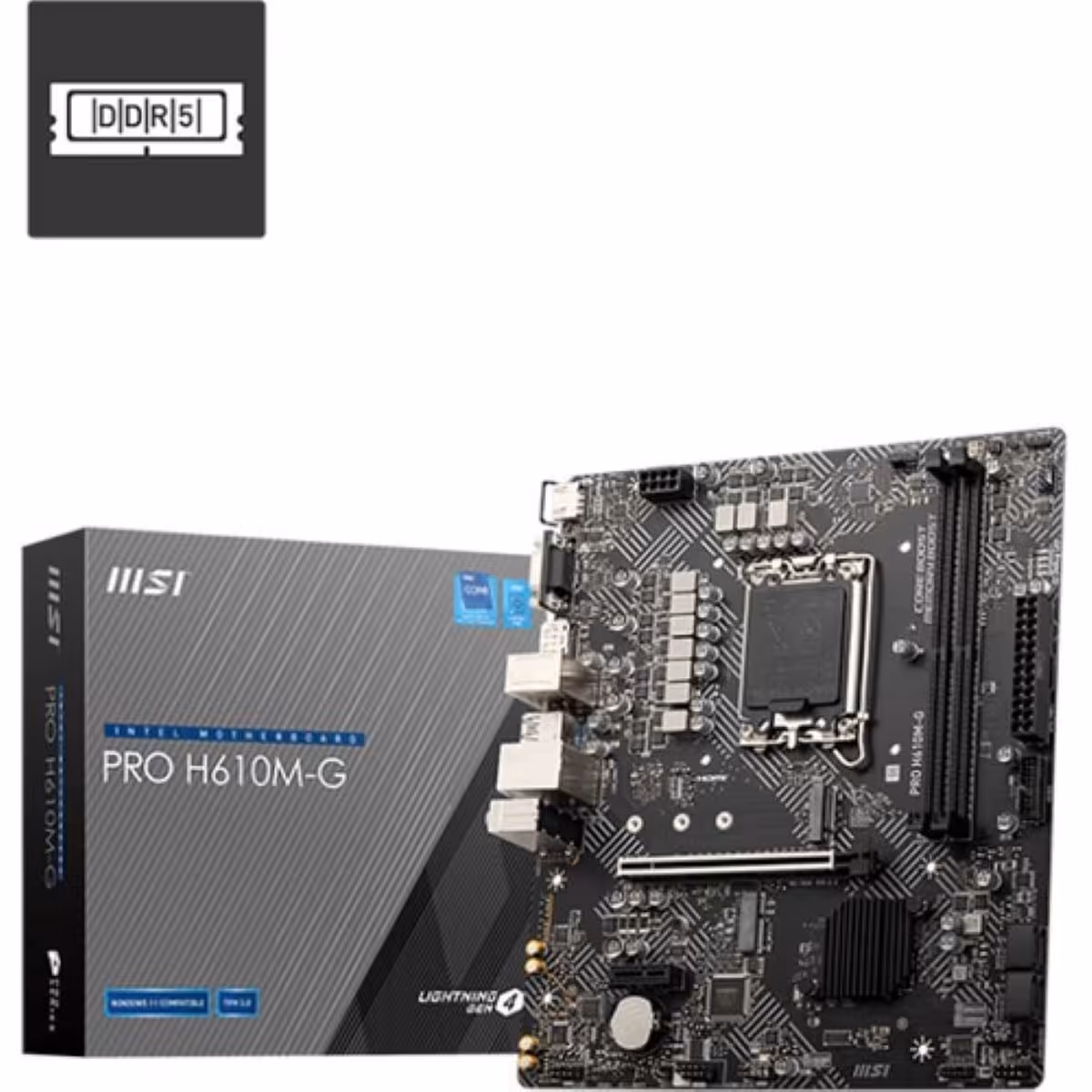 خرید مادربرد MSI PRO H610M-G DDR5 با بهترین قیمت