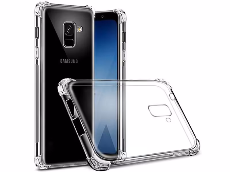 کاور ژله ای مدل Shockproof Corner TPU مناسب برای گوشی موبایل سامسونگ J6 Plus 2018