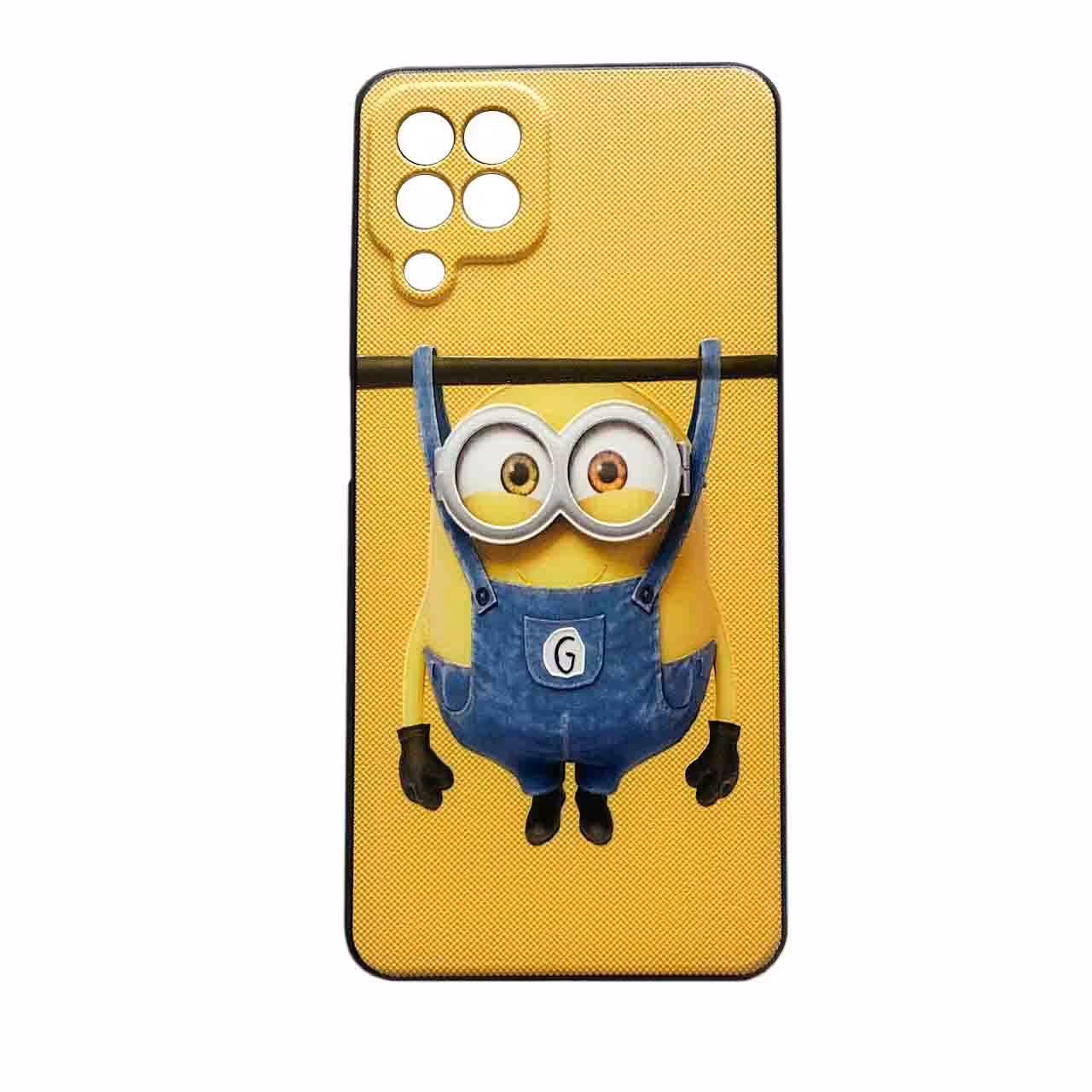 کاور طرح مینیون مدل Minion022 مناسب برای گوشی موبایل سامسونگ Galaxy A22 4G