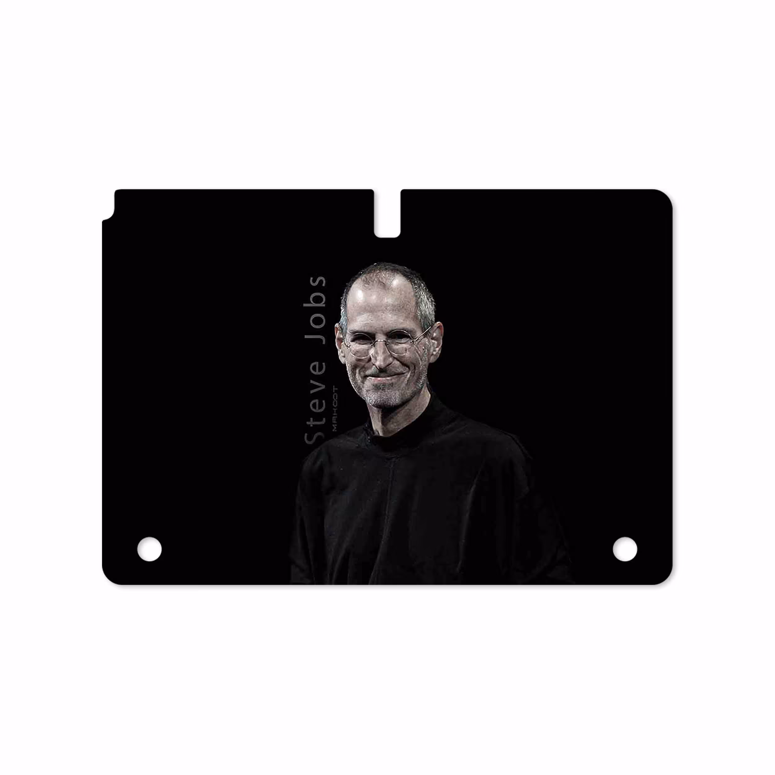 برچسب پوششی ماهوت مدل Steve Jobs مناسب برای تبلت سامسونگ Galaxy Note 10.1 2012 N8010
