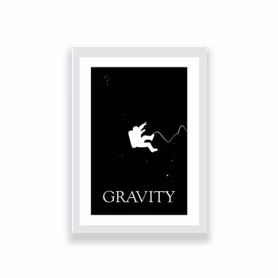 تابلو طرح فیلم gravity