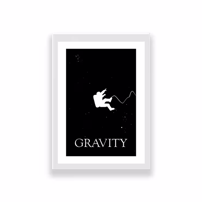 تابلو طرح فیلم gravity
