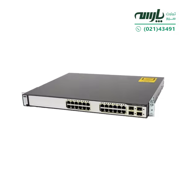 سوئیچ سیسکو 24 پورتی WS-C3750G-24TS-S1U