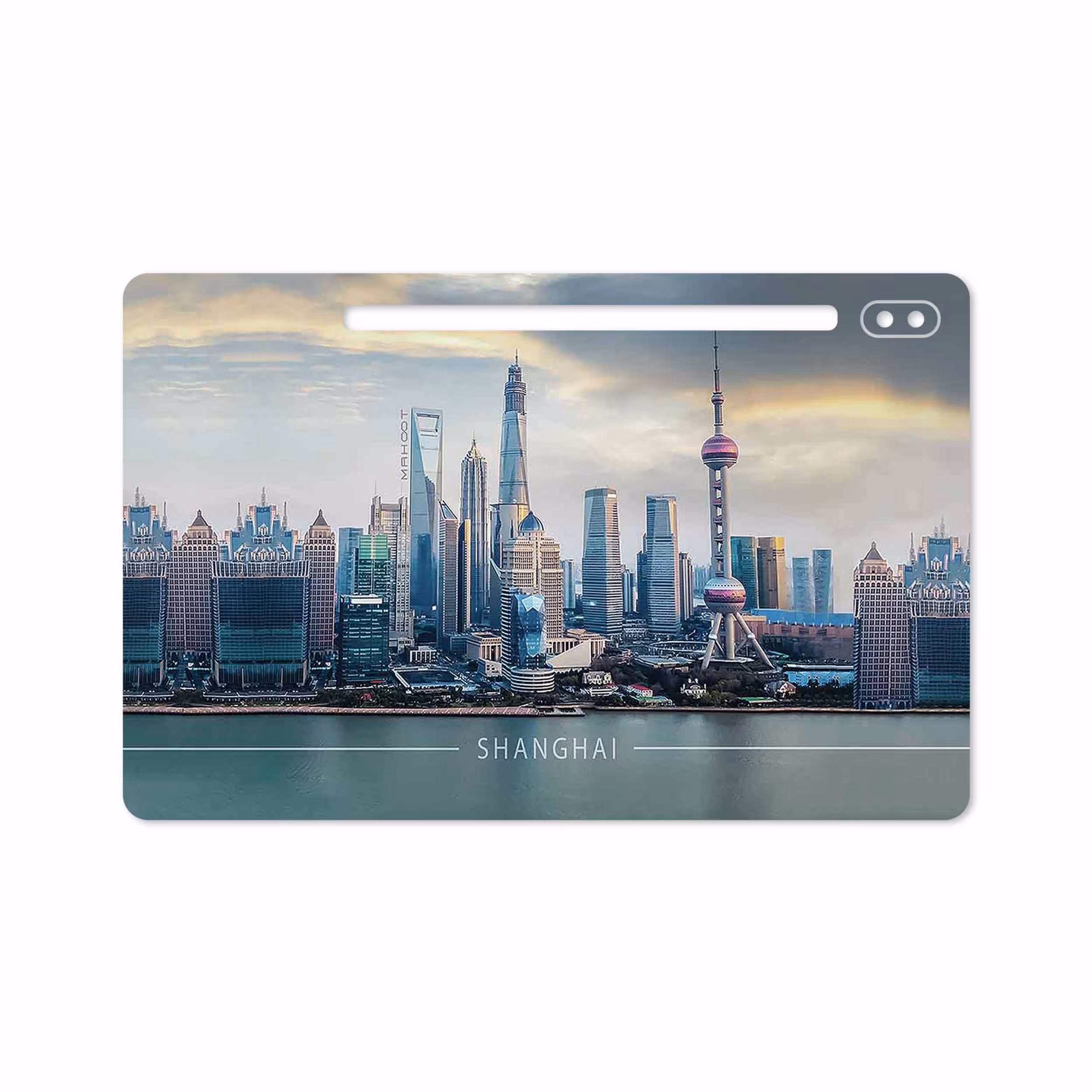 برچسب پوششی ماهوت مدل Shanghai City مناسب برای تبلت سامسونگ Galaxy Tab S6 2019 SM-T865