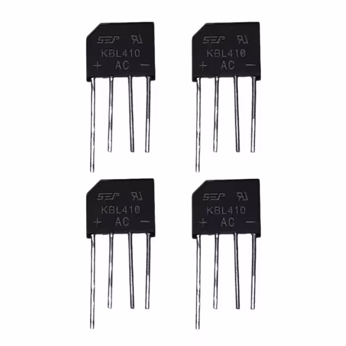 پل دیود مدل KB410 بسته 4 عددی