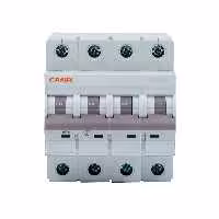 کلید مینیاتوری 16 آمپر چهار پل AC کانل کد C16-6KA-4P